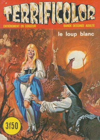 Elvifrance - Terrificolor 022 Le loup blanc cover