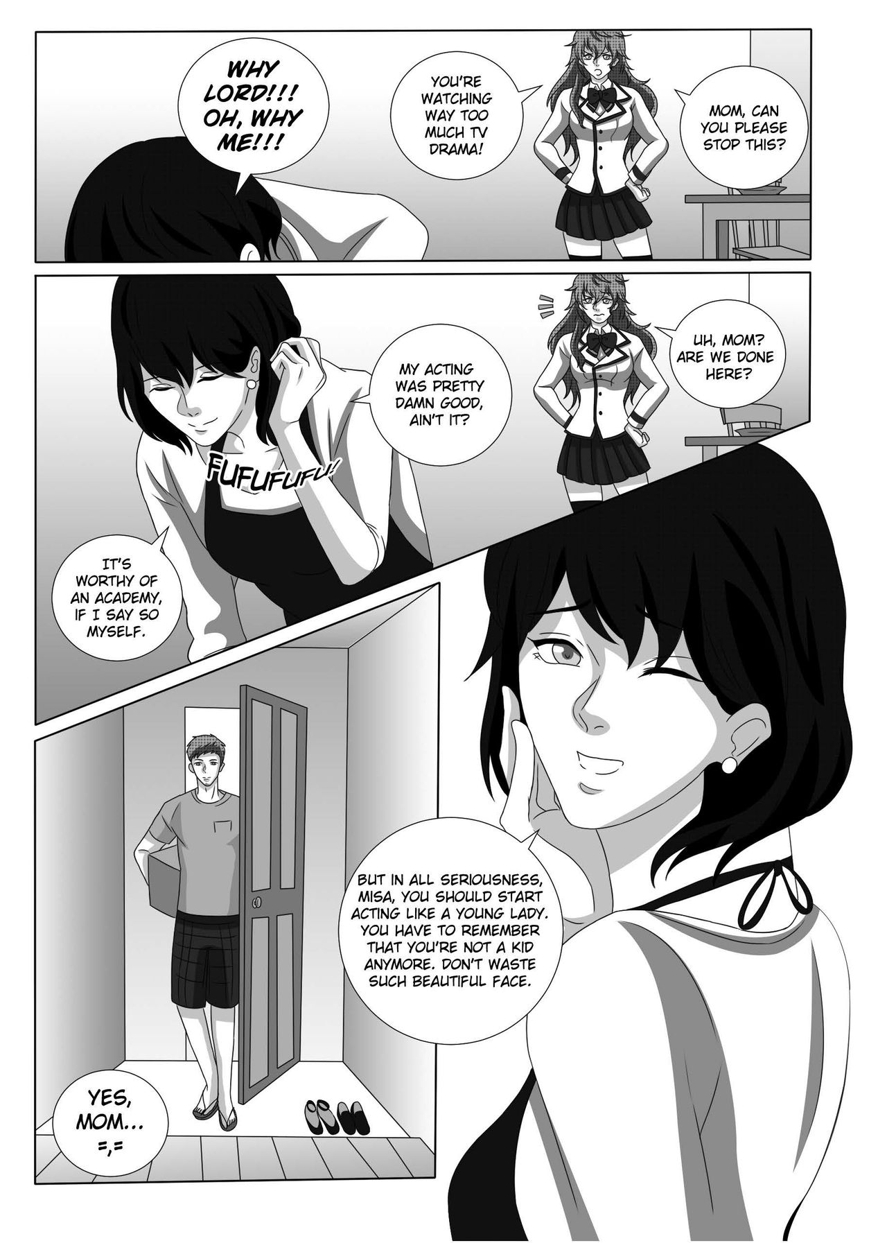 Fujoshi Trapped in a Seme's Perfect Body 1, 2 page 10 full