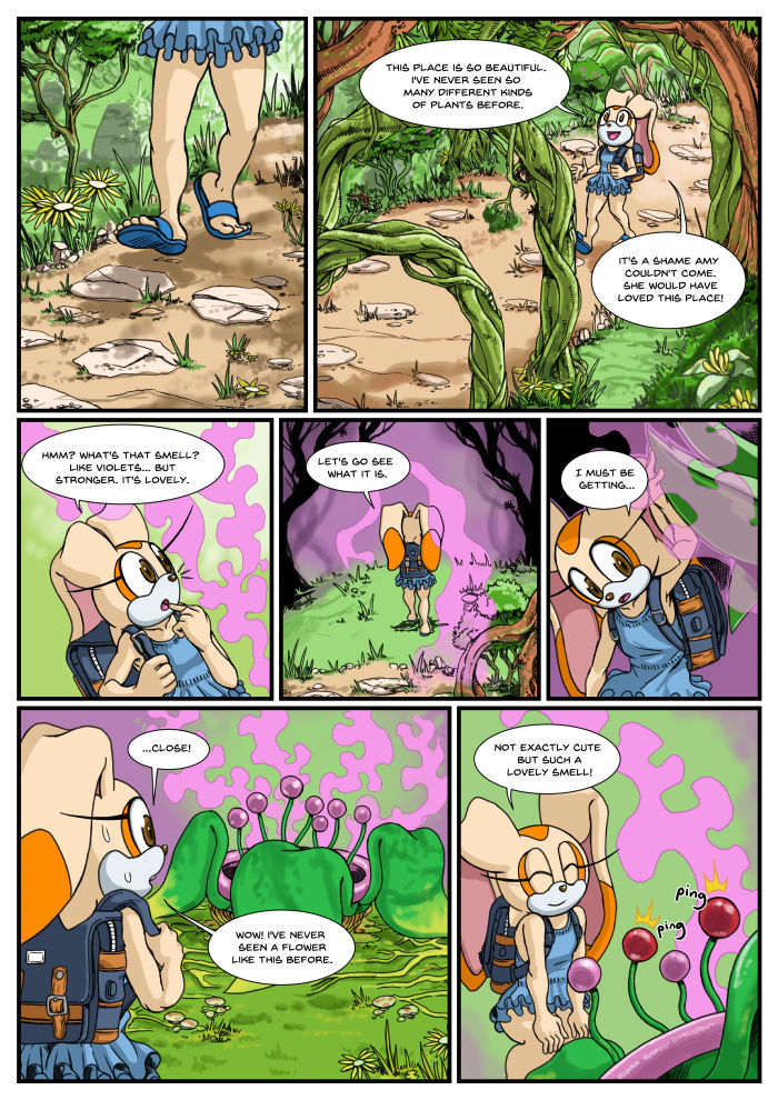 Cream and The Love Flower page 1 full