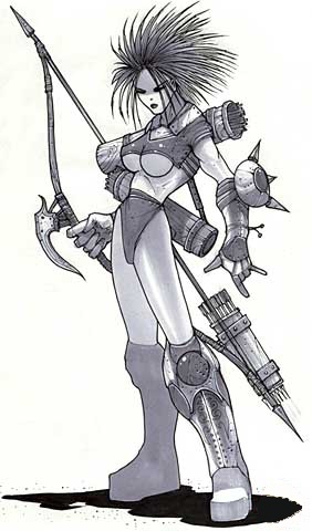 Battle Realms - Sexy Concept Art - Female page 5 full