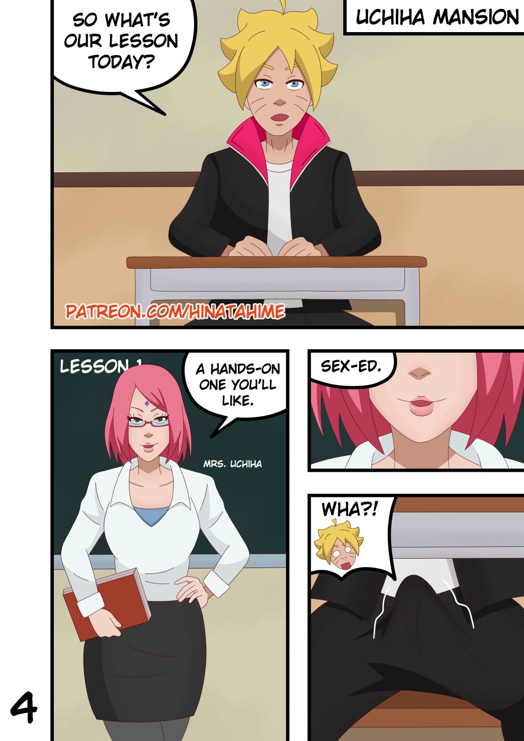 Uzumaki Family Sexventures Ch.2 page 4 full