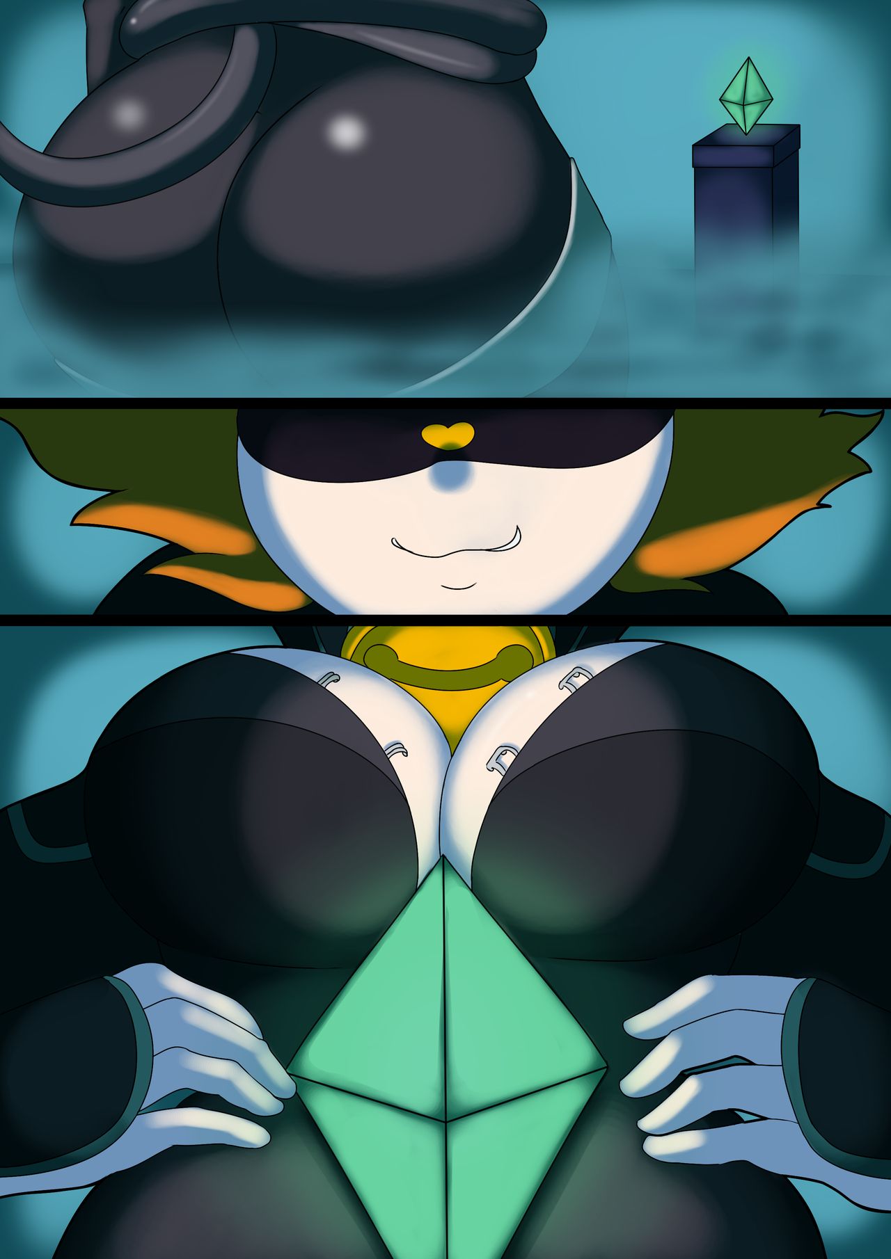 Catwoman's Jewel Heist page 1 full