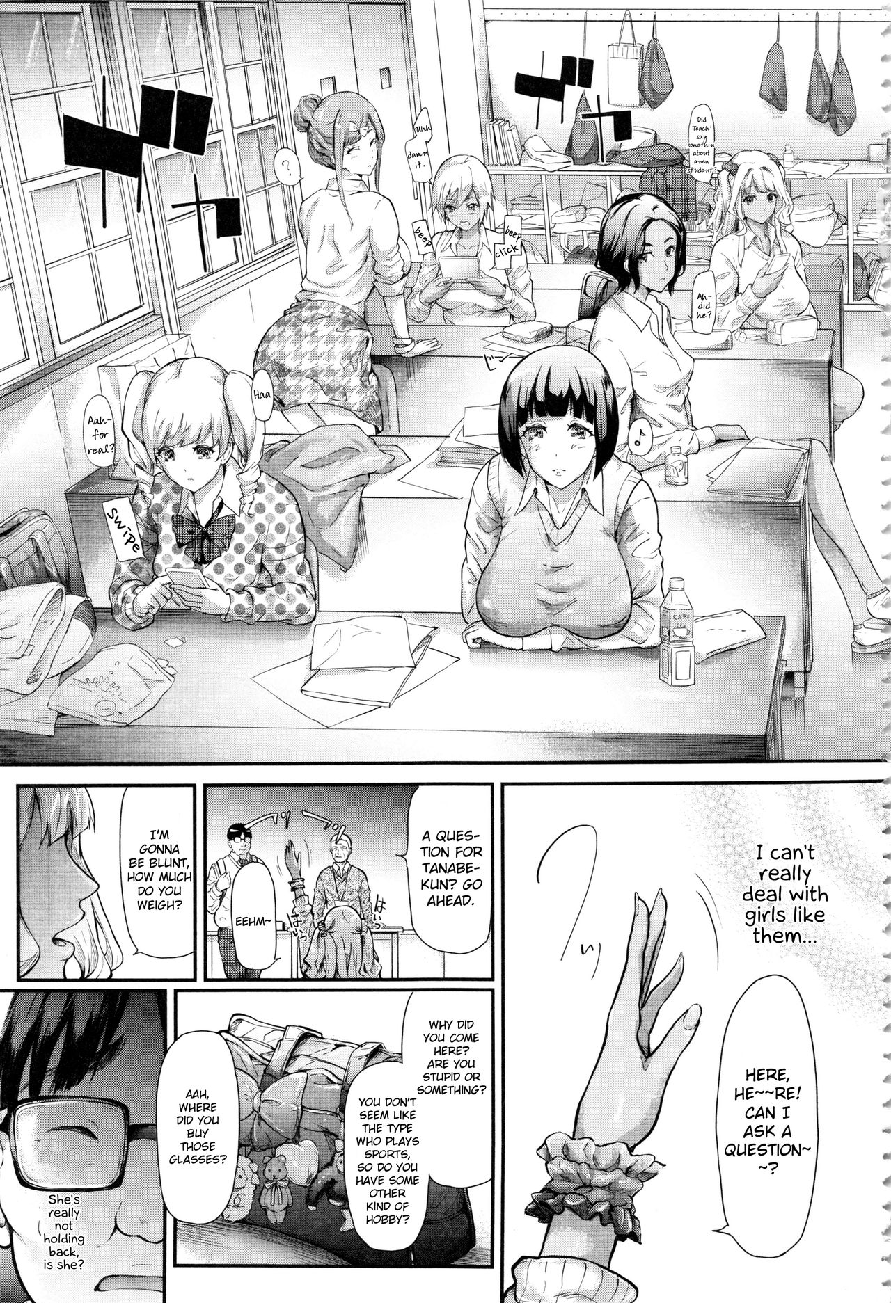 Gal Tomo Harem - The Harem of a Gal Friend Ch. 1 page 8 full
