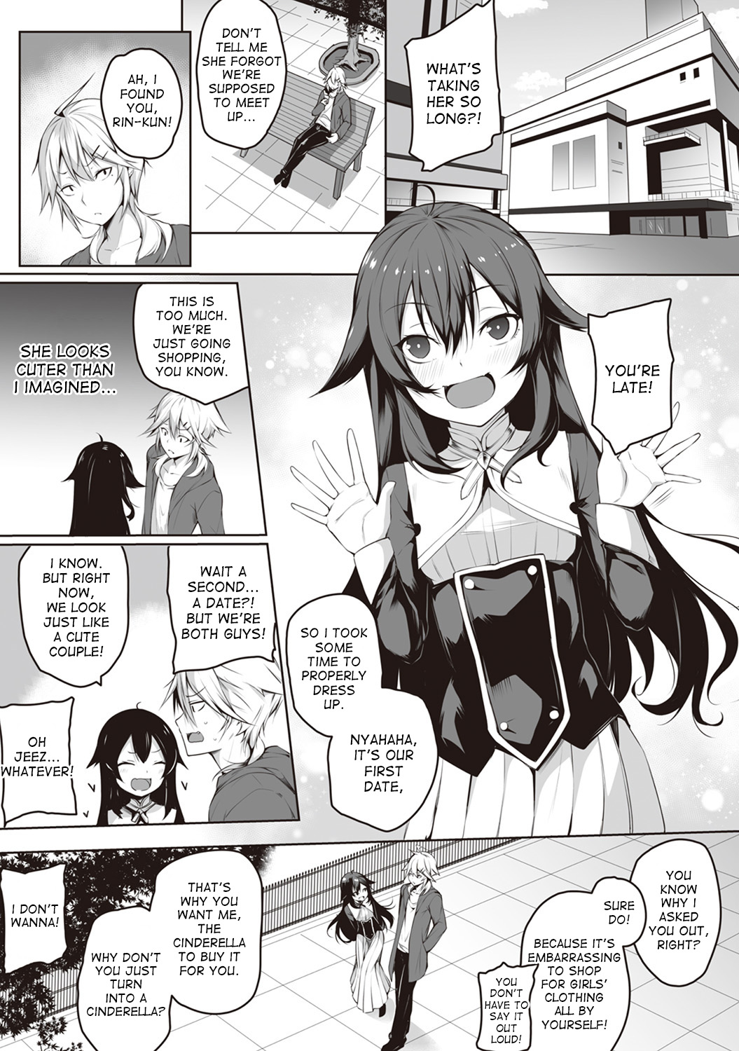 Ore wa Kyou kara Cinderella Aite wa Otoko. Ore wa Onna!? | From now on, I’m Cinderella. My Partner is a Man and I’m a Woman!? Ch. 5 page 2 full
