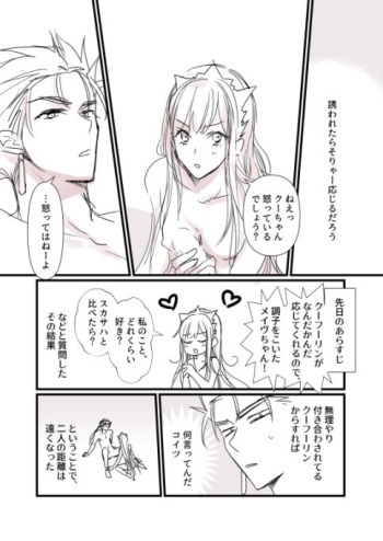 FGO Medb-chan, Cu Chulainn no Are o Zessan Suru cover