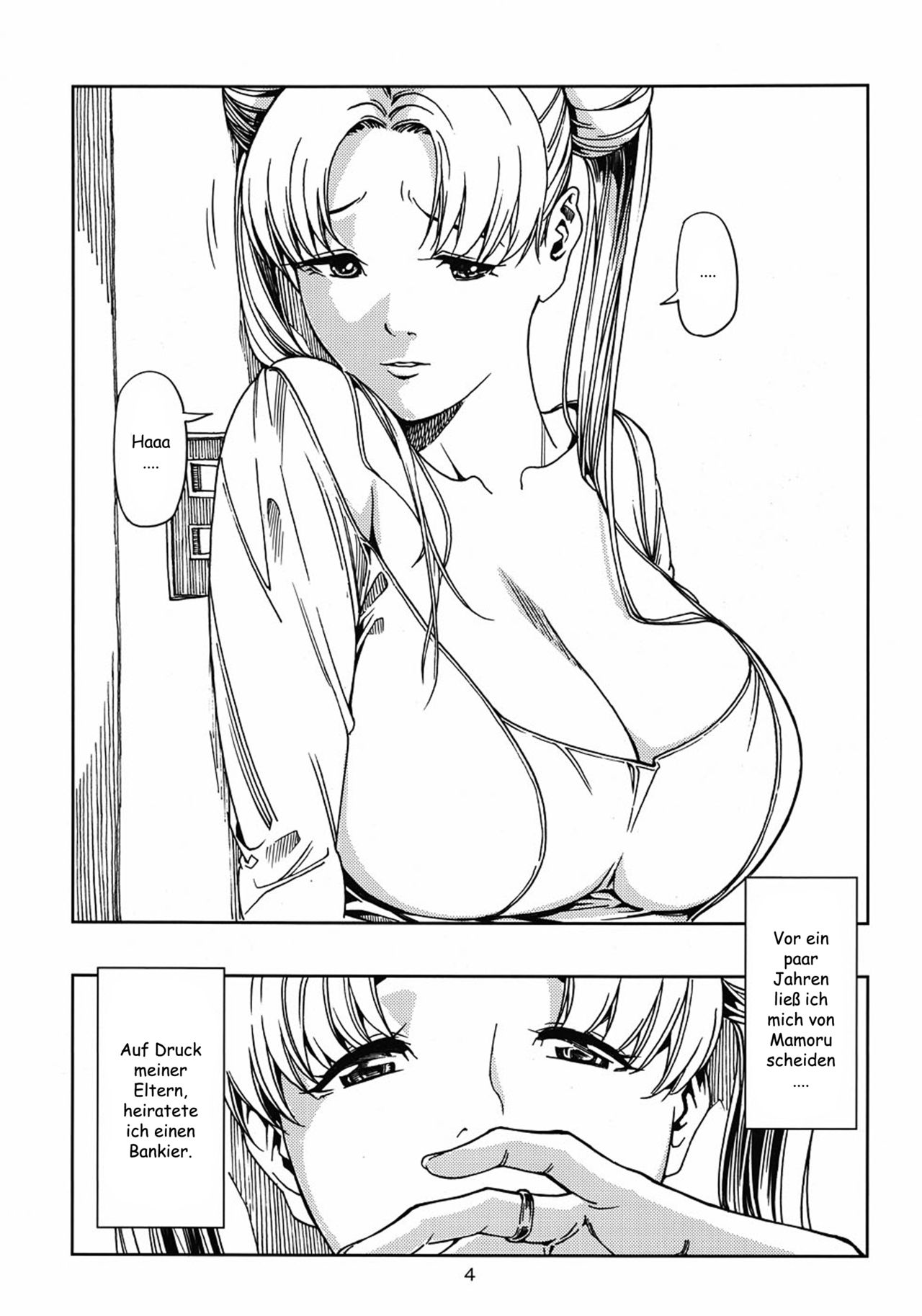 Tsukino Usagi  ~Uwaki Hen~ page 3 full