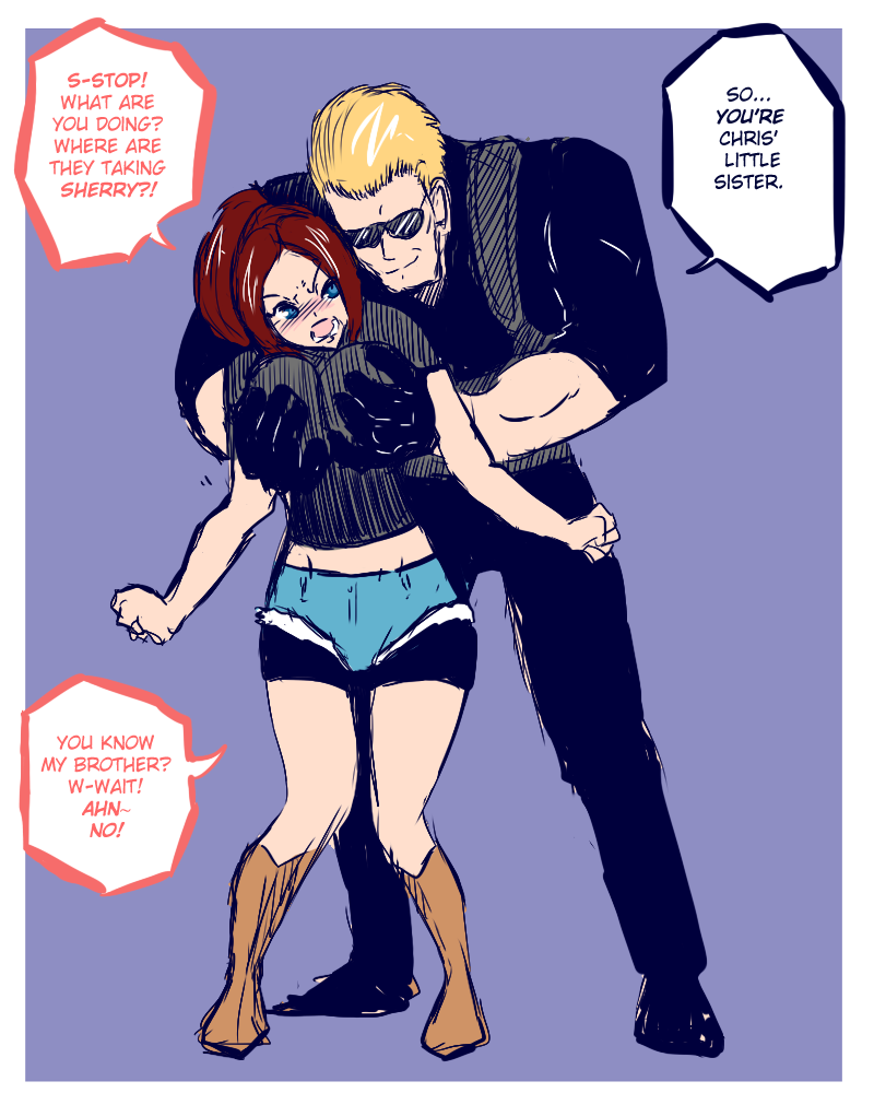 Claire &amp; Wesker page 1 full