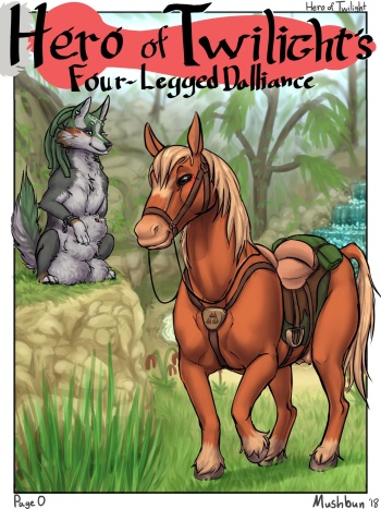 Hero of Twilight's Four-Legged Dalliance cover