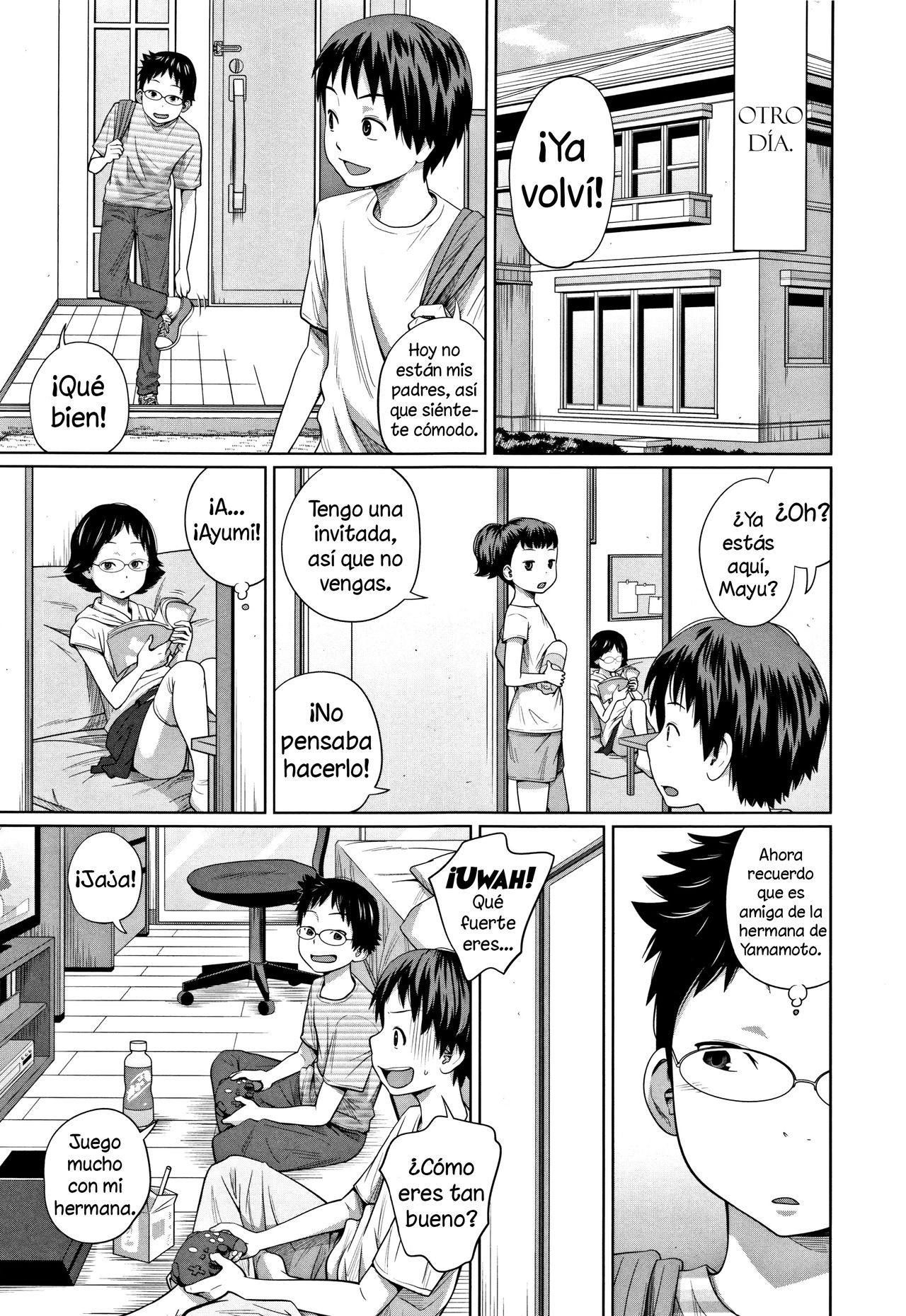 Tomodachi n uchi de orusuban | Cuidando la casa de un amigo page 5 full