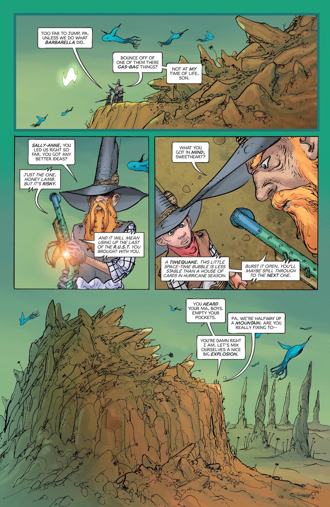 Barbarella #7 page 9 full