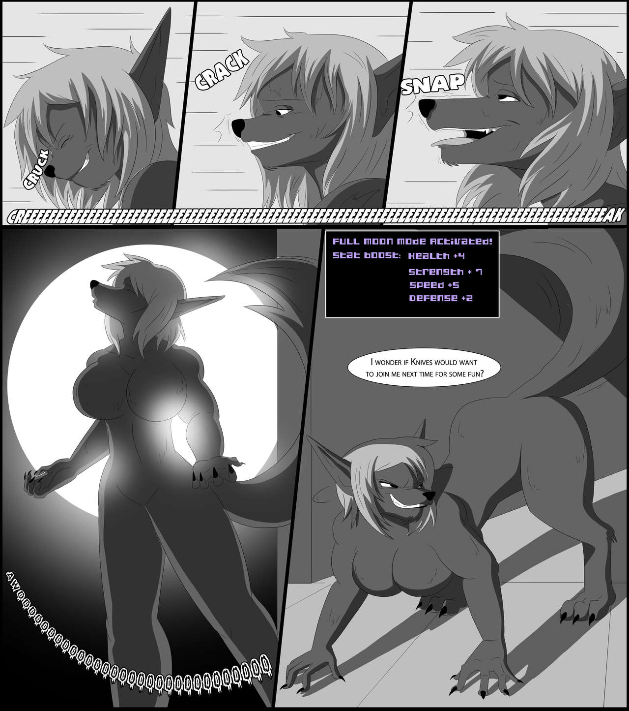 Ramona Flowers VS Full Moon page 5 full
