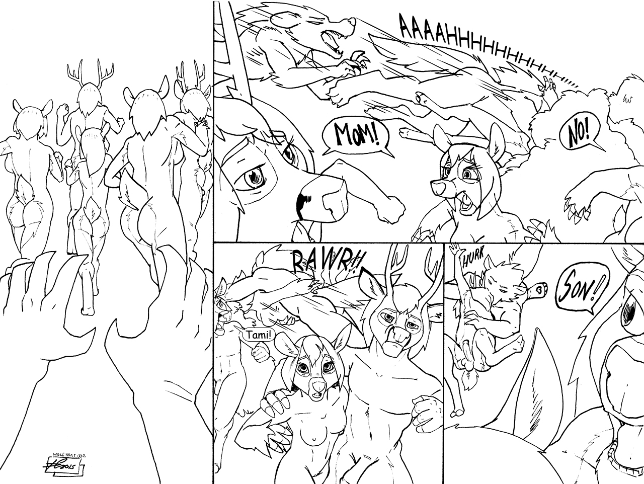 Wolf Hunt page 2 full