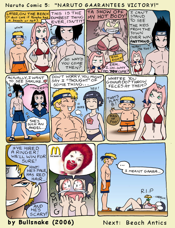 Bullsnake's Naruto Comic page 5 full