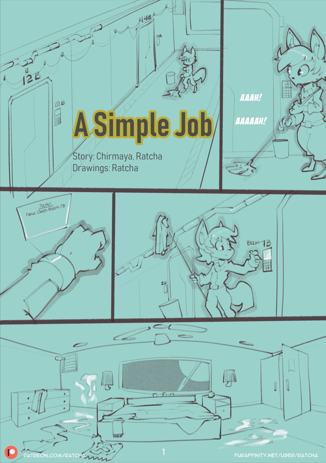 A Simple Job page 1 full