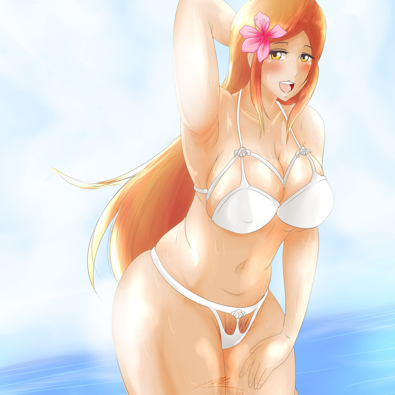 Orihime Milf Swimsuit page 2 full