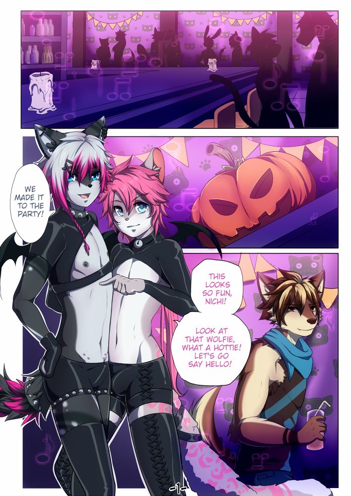 JustSyl - Halloween party page 2 full