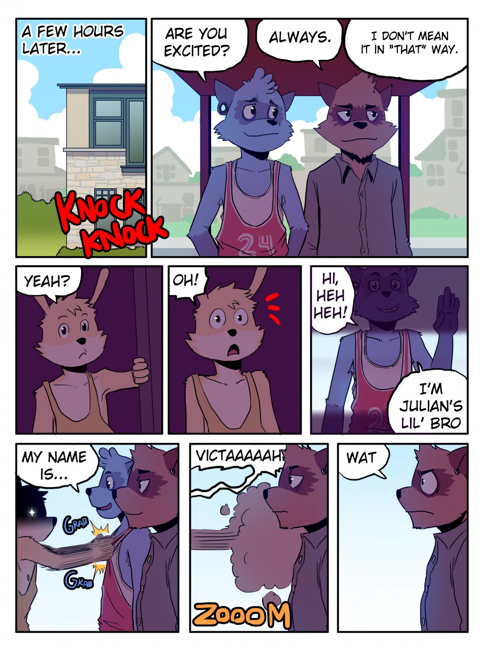 A Story Of Raccoons And Rabbits page 2 full