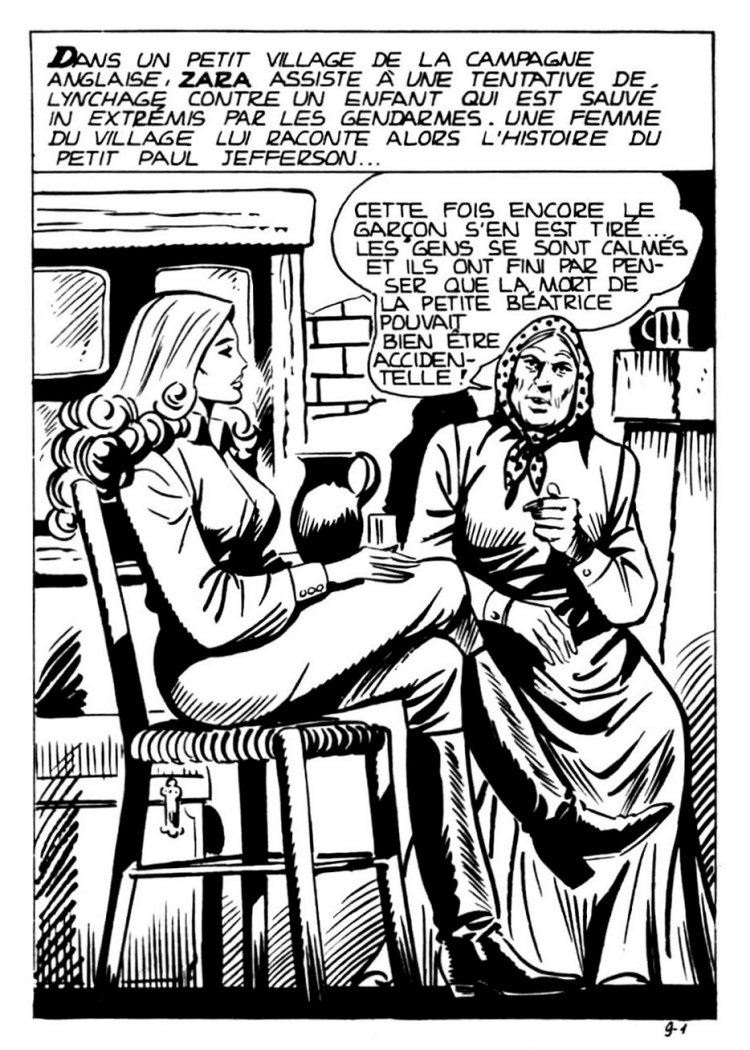 Zara la Vampire #9 - Le regard qui tue page 5 full