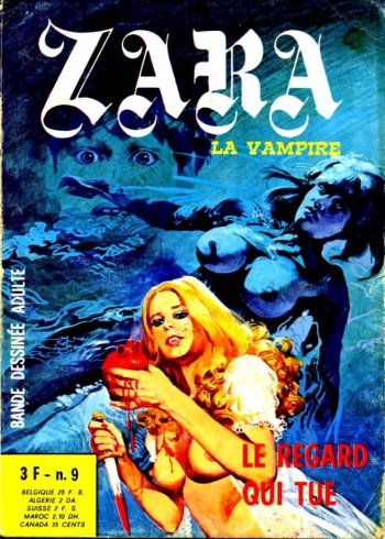 Zara la Vampire #9 - Le regard qui tue cover