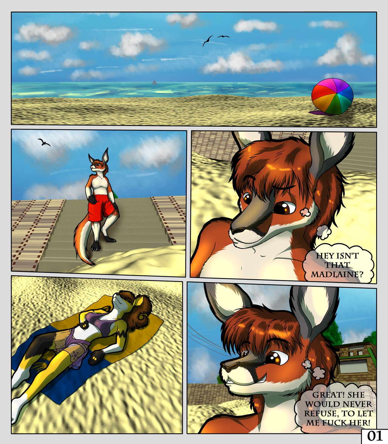Bitchwatch! The comic. page 1 full