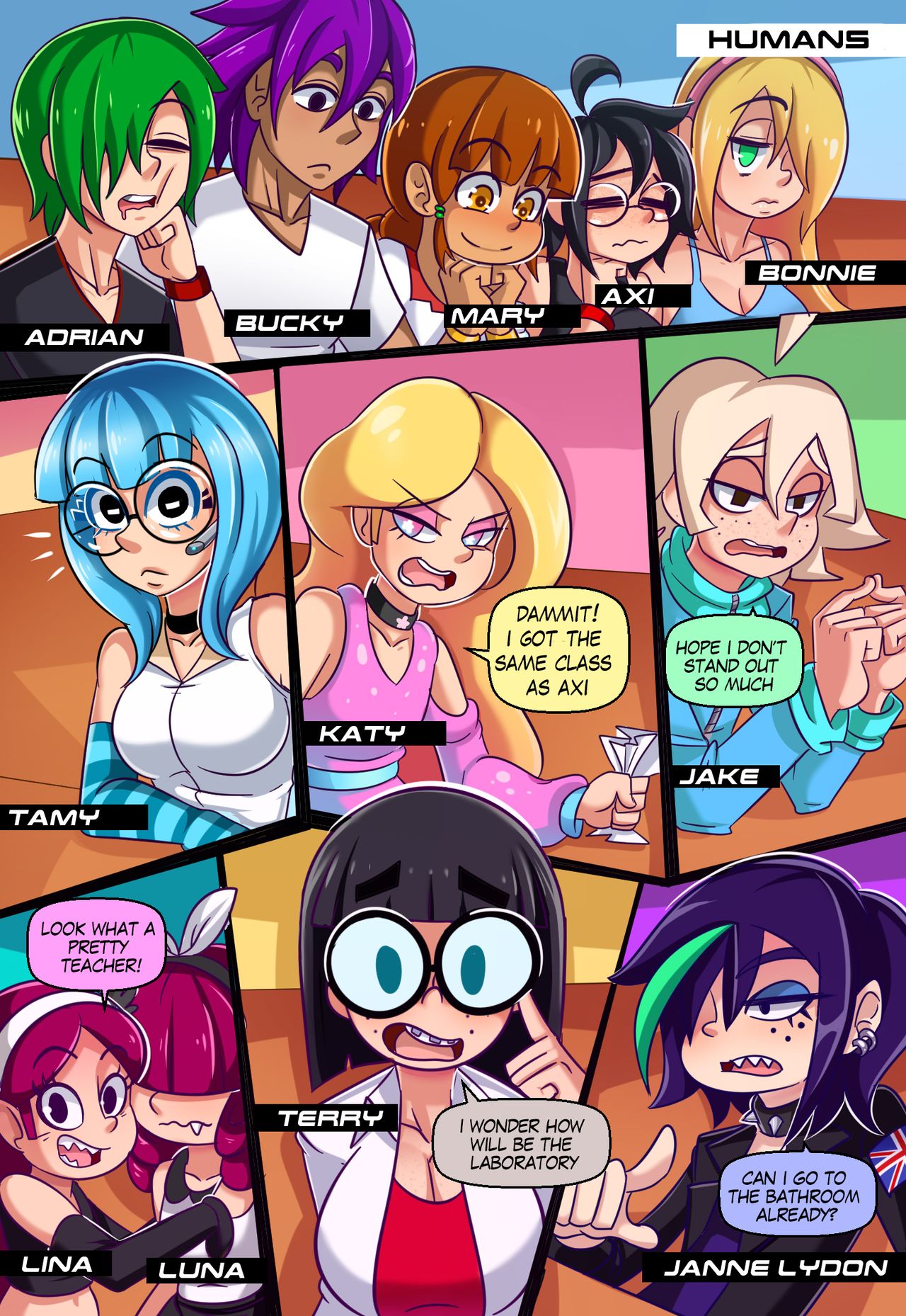Axi Stories 2 - Back to School page 7 full