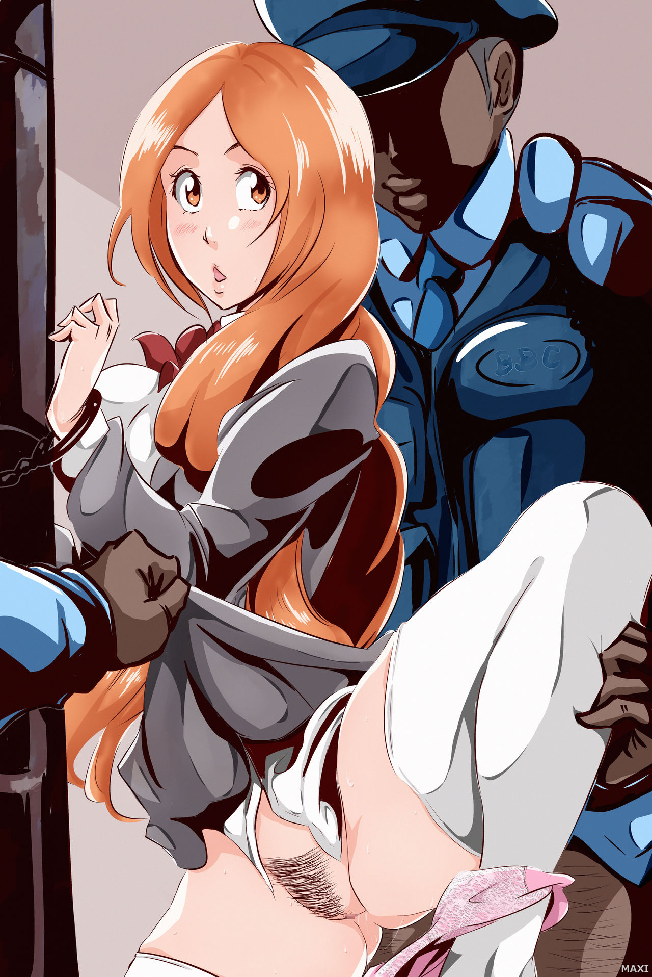 Body check on Orihime ! page 10 full