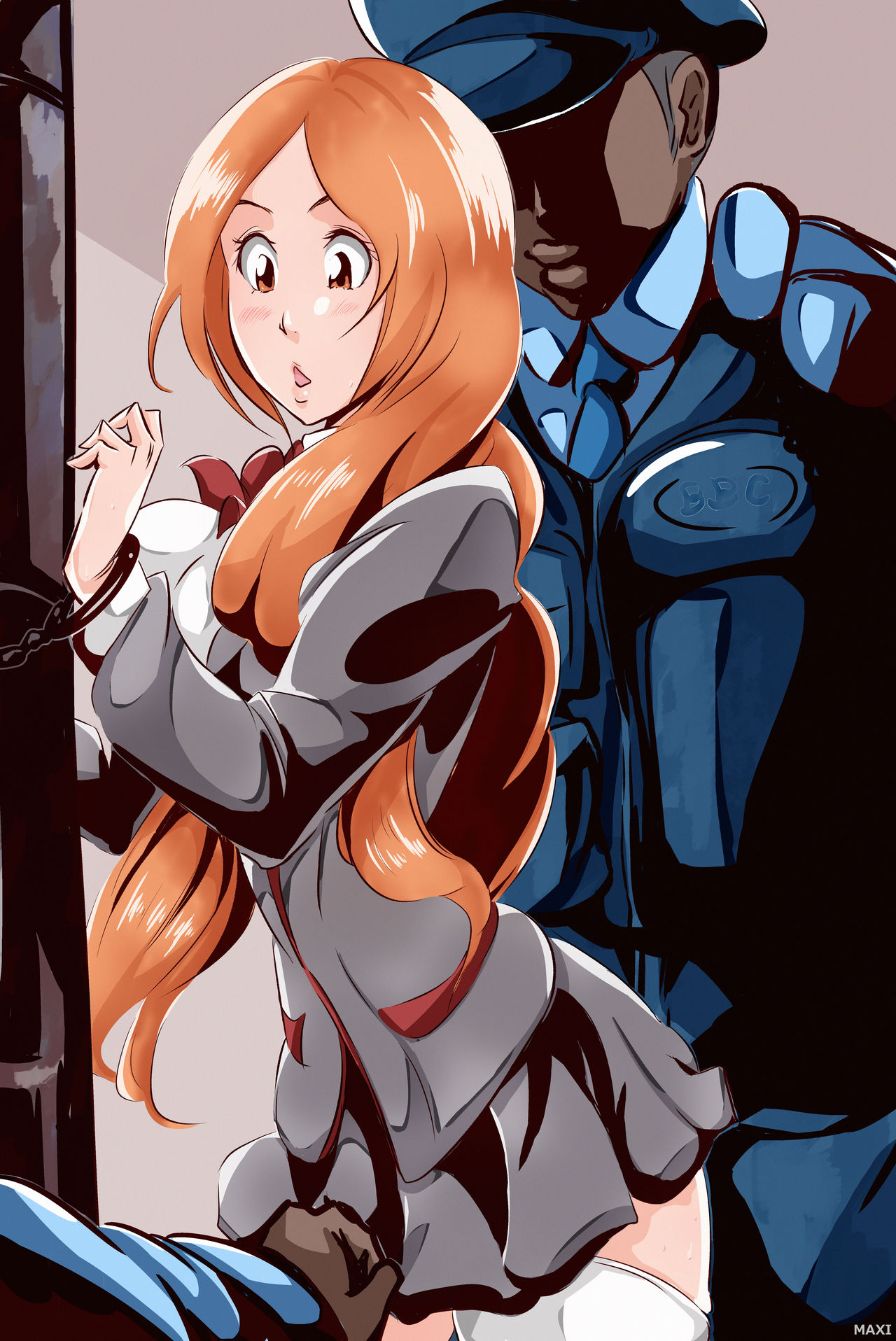 Body check on Orihime ! page 3 full