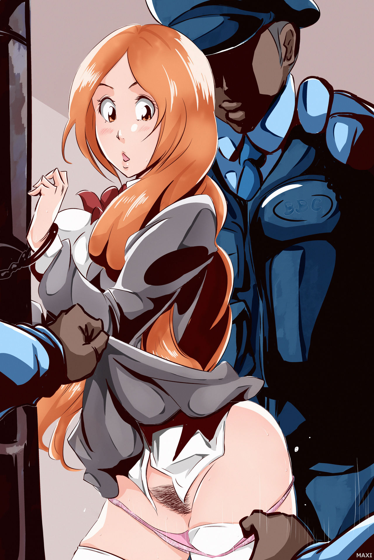 Body check on Orihime ! page 6 full