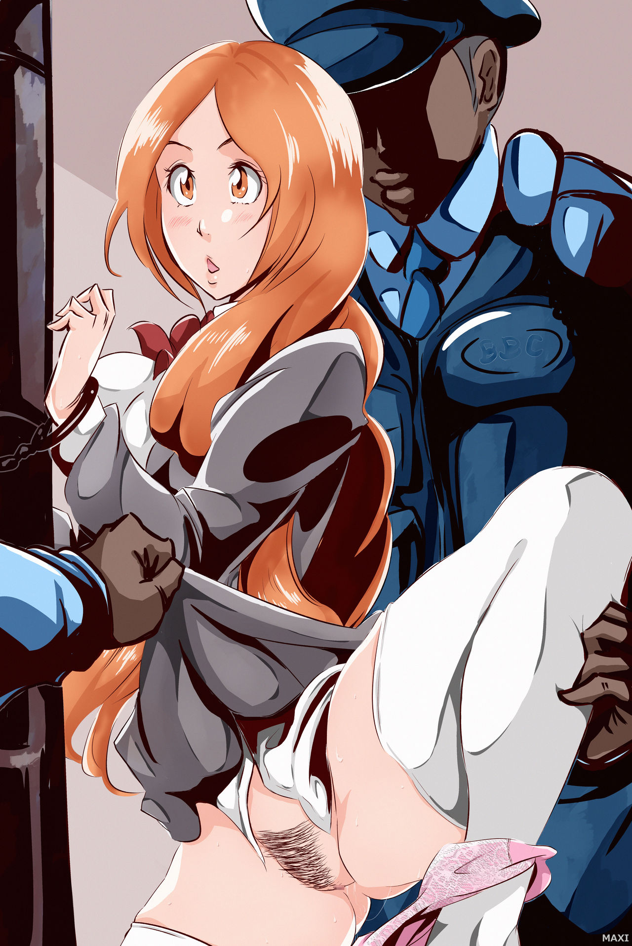 Body check on Orihime ! page 9 full