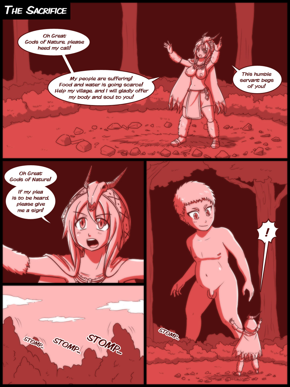 The sacrifice page 1 full