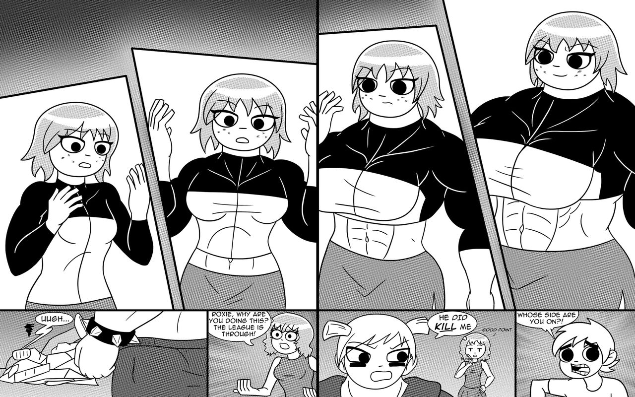 Scott Pilgrim VS The Balance of Power page 8 full