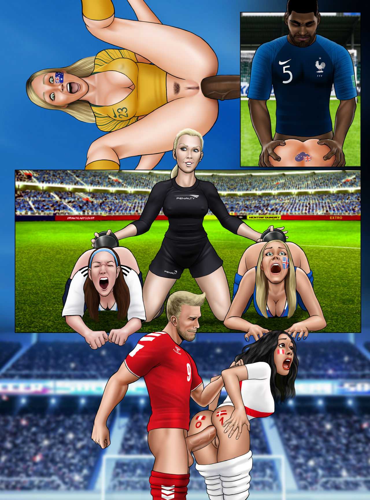 FIFA World Cup Russia 2018 - Soccer Hentai page 7 full