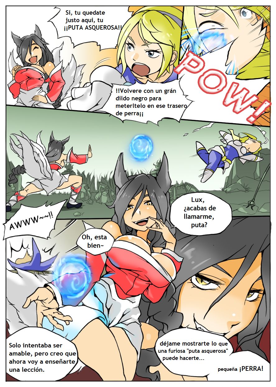 Lux gets Ganked! page 3 full