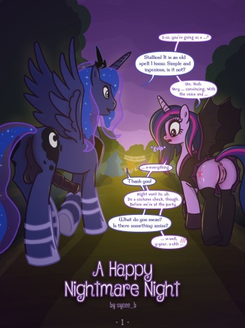 A Happy Nightmare Night cover