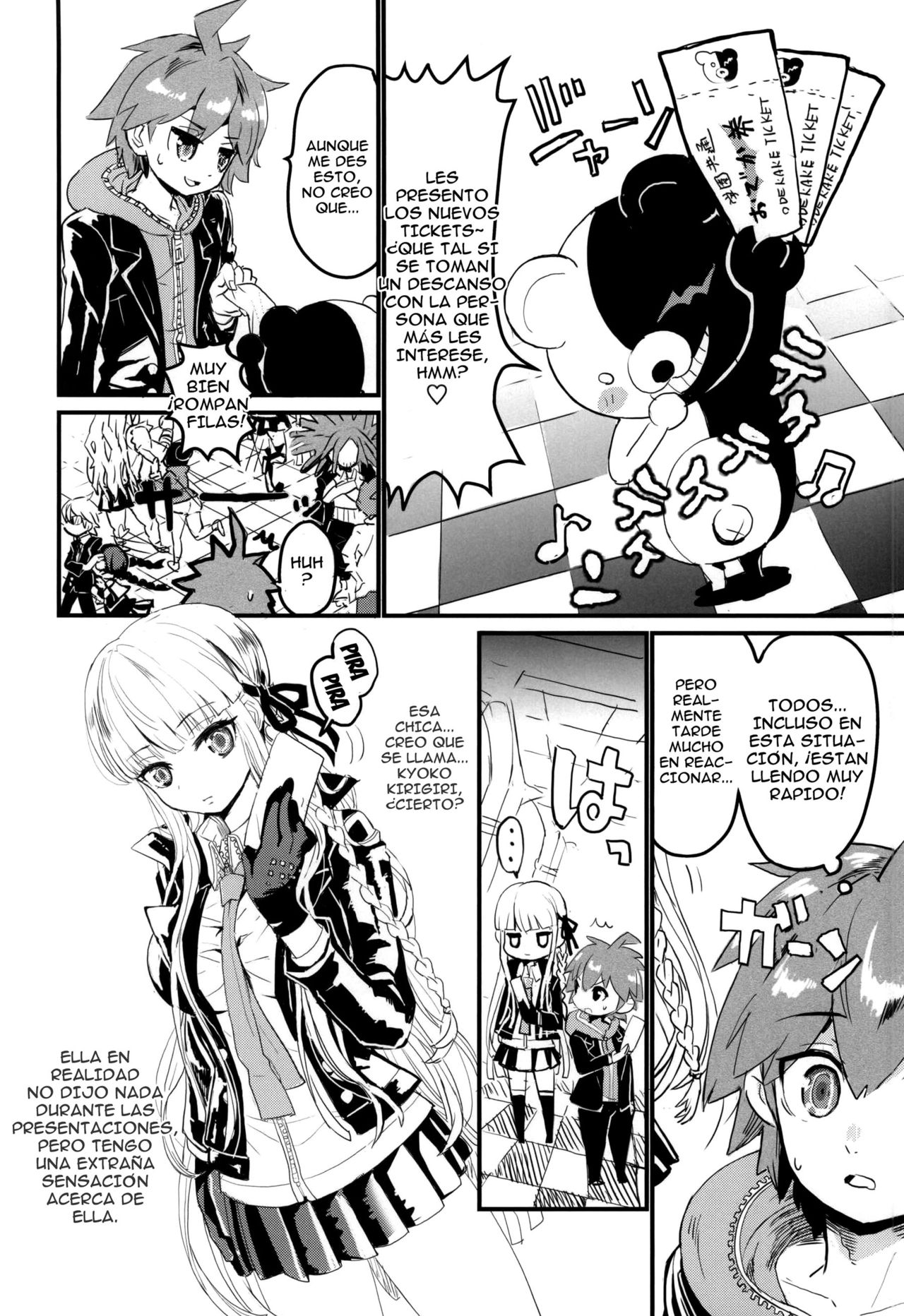 Kirigiri-san a Issho ni School Mode | Modo escolar junto con Kirigiri-san page 3 full