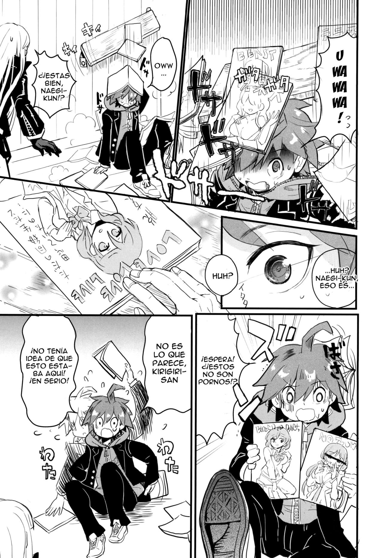 Kirigiri-san a Issho ni School Mode | Modo escolar junto con Kirigiri-san page 8 full
