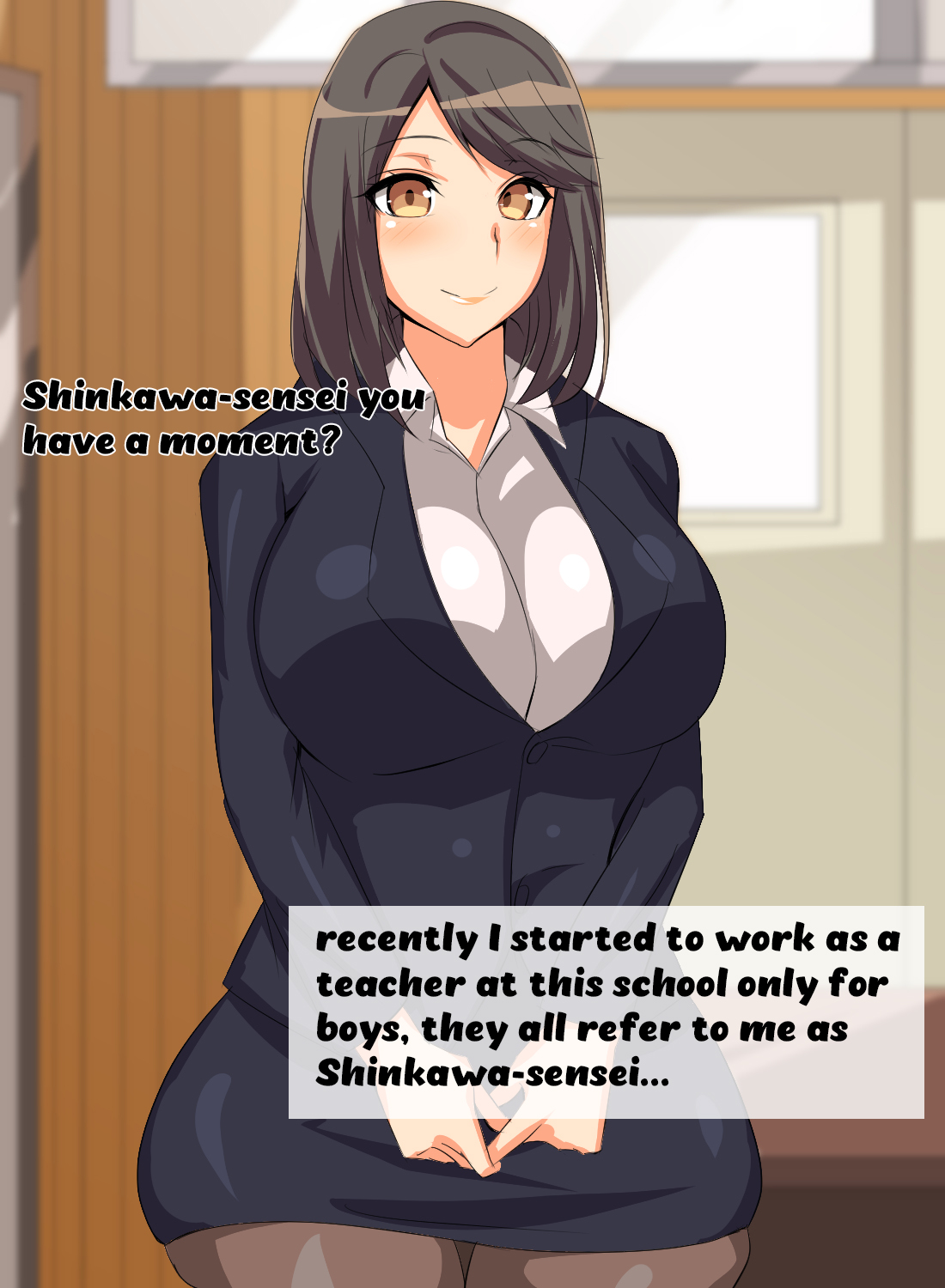 Dosukebe Inran Onna Kyoushidou - Muttsuri Sukebe na Shinnin Kyoushi ni Tokubetsu Kyoushuu | The special training to turn the new teacher into a nymphomaniac teacher page 3 full