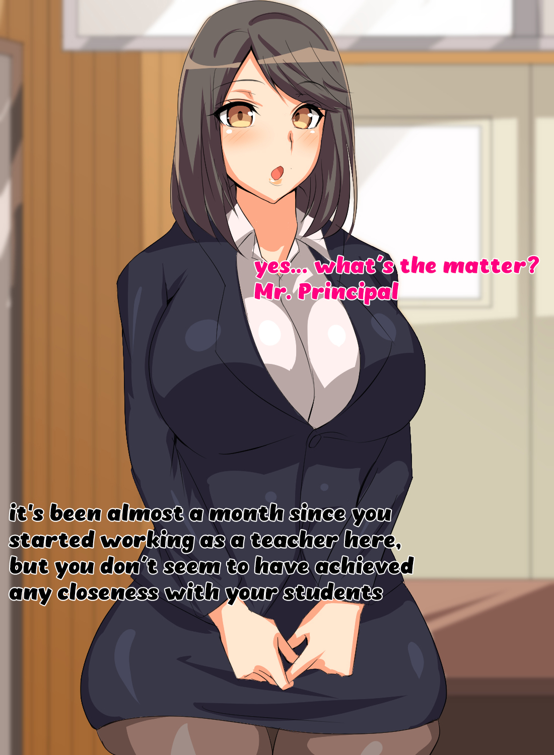 Dosukebe Inran Onna Kyoushidou - Muttsuri Sukebe na Shinnin Kyoushi ni Tokubetsu Kyoushuu | The special training to turn the new teacher into a nymphomaniac teacher page 4 full