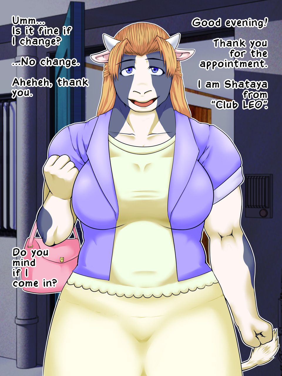 Ushizuma Fuuzoku Monogatari - Mucchiri Ushi Obasan ga Netorarechau Ohanashi | Cow Wife Escort Story - Chubby Cow Milf Cuckoldry Tale page 3 full