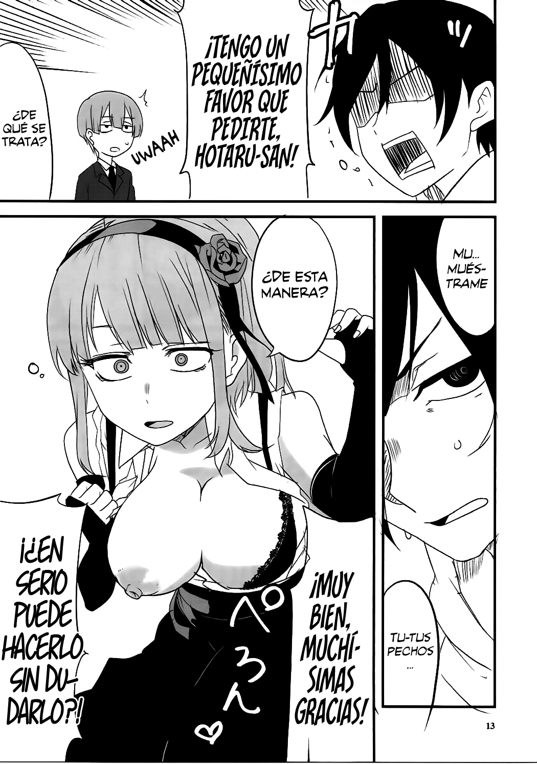 Dagashi Chichi VS Tekoki Senpai page 10 full