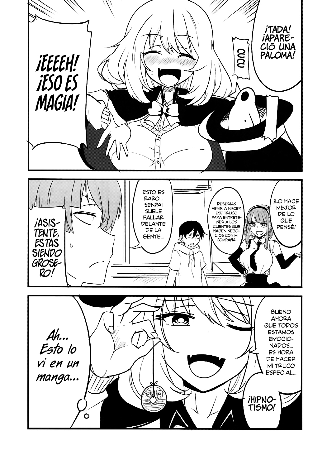 Dagashi Chichi VS Tekoki Senpai page 8 full