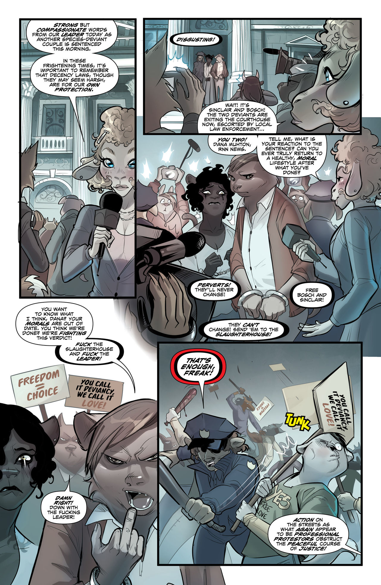 Unnatural - Issue 2 page 4 full
