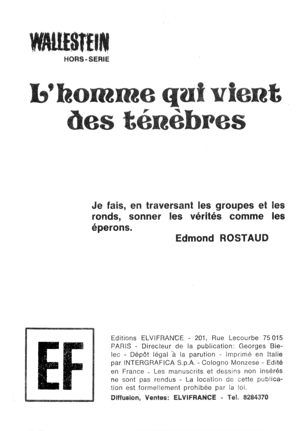 Elvifrance - Hors-serie rouge - A04 - L'homme qui vient des ténèbres page 3 full