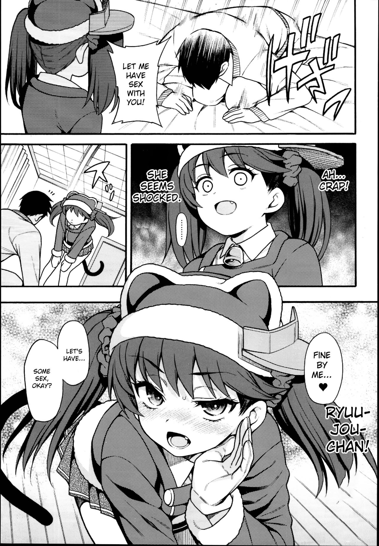 Ryuujou-chan ga Yattekita. page 9 full
