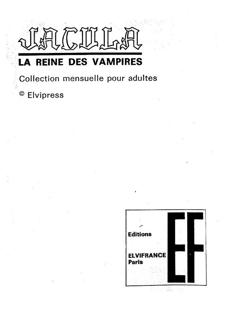 Elvifrance - Jacula - 11 - La reine des vampires page 2 full
