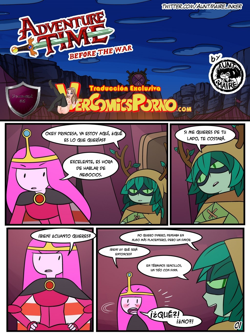 Before the War | Antes de la batalla page 1 full