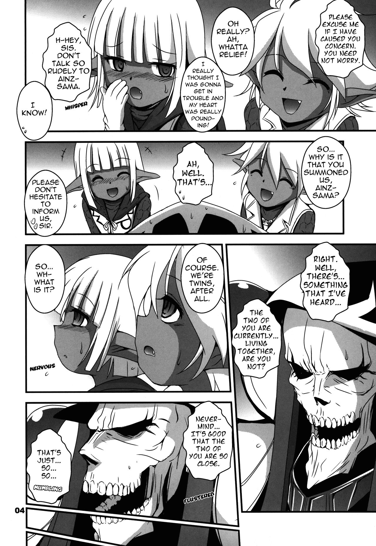 Ainz-sama no Yuuutsu | Ainz-sama's Blue Mood page 4 full