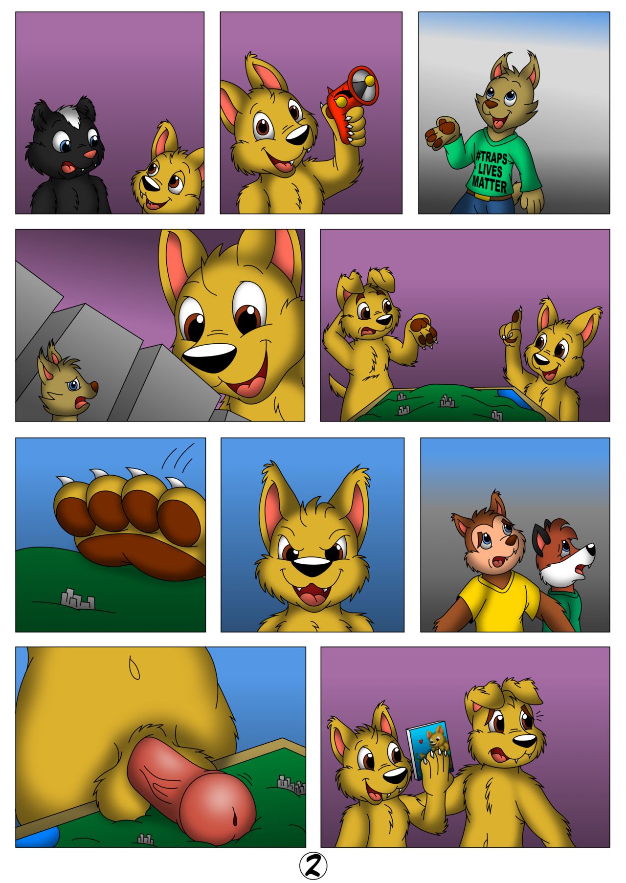 Ricky's Monster Movie Night page 2 full