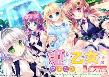 Hime to Otome no Yakimochi LOVE cover