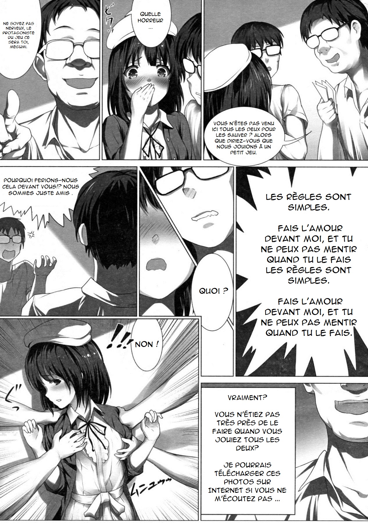 Megumin no Kyousei Hatsutaiken | Megumi forced sexual encounter page 6 full